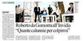 Roberto da Gomorra all'Invidia. "Quante calunnie per colpirmi"